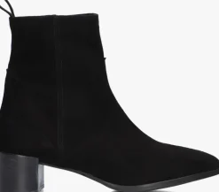 zwarte notre-v enkellaarsjes 63231