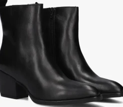 zwarte notre-v enkellaarsjes ki-4563