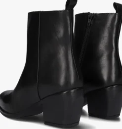 zwarte notre-v enkellaarsjes ki-4563