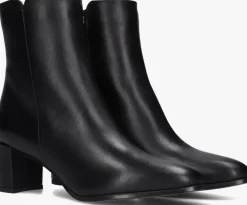 zwarte notre-v enkellaarsjes 8560