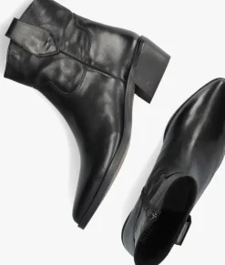 zwarte notre-v enkellaarsjes fru110