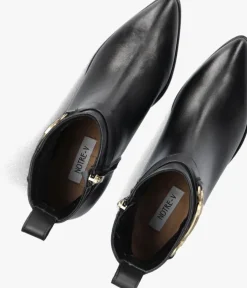 zwarte notre-v enkellaarsjes 3254