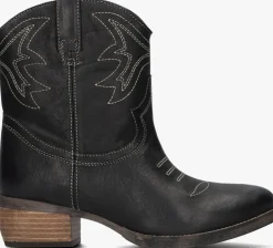 zwarte notre-v enkellaarsjes 851