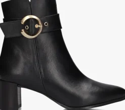 zwarte notre-v enkellaarsjes 8552