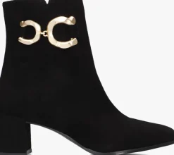 zwarte notre-v enkellaarsjes 8558