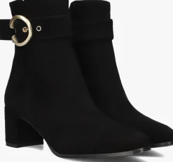 zwarte notre-v enkellaarsjes 8552