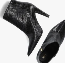 zwarte notre-v enkellaarsjes 87533