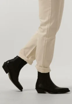 zwarte notre-v enkellaarsjes as136