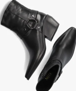 zwarte notre-v enkellaarsjes al334