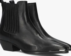 zwarte notre-v enkellaarsjes ar230