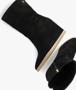 zwarte notre-v enkellaarsjes ap176