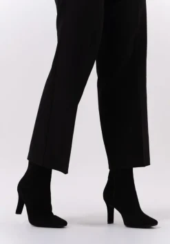 zwarte notre-v enkellaarsjes 18236