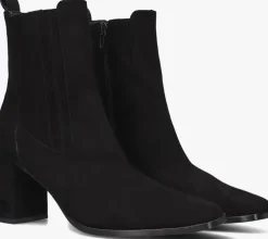 zwarte notre-v enkellaarsjes 33028