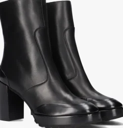 zwarte notre-v enkellaarsjes b4897