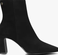 zwarte notre-v enkellaarsjes 18739