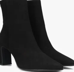 zwarte notre-v enkellaarsjes 18739