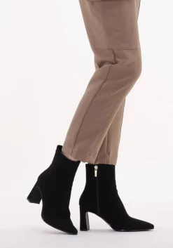 zwarte notre-v enkellaarsjes 18739