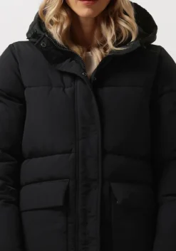 zwarte notre-v gewatteerde jas nv-edsilia