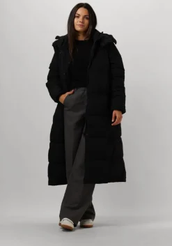 zwarte notre-v gewatteerde jas nv-edna