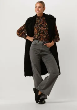 zwarte notre-v gilet teddy gilet