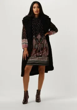 zwarte notre-v gilet teddy gilet