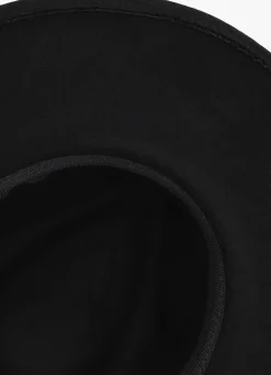 zwarte notre-v hoed vanity