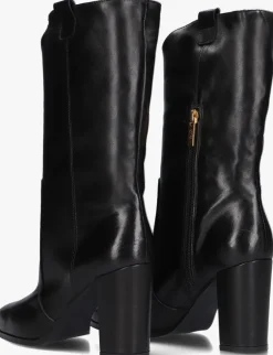 zwarte notre-v hoge laarzen ar142