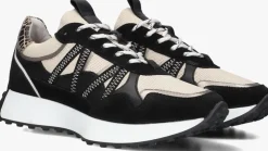 zwarte notre-v lage sneakers kronos-11