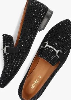 zwarte notre-v loafers 5633