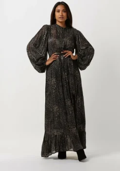 zwarte notre-v maxi jurk maxi dress nv-alix