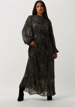 zwarte notre-v maxi jurk maxi dress nv-alix