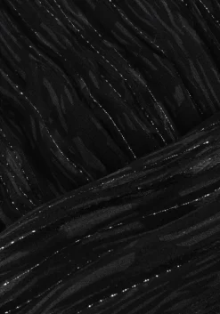 zwarte notre-v maxi jurk nv-elaine dress