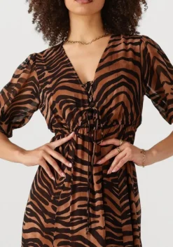 zwarte notre-v maxi jurk nv-fiore