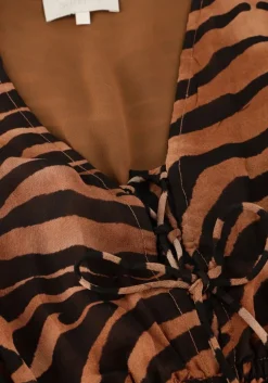 zwarte notre-v maxi jurk nv-fiore