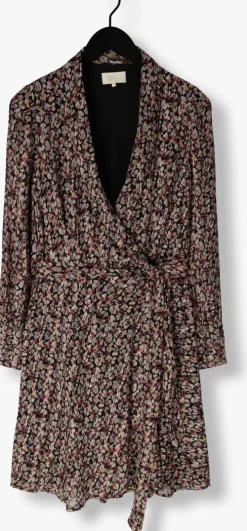 zwarte notre-v mini jurk nv-dolly