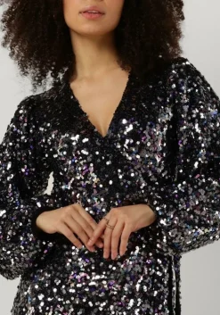 zwarte notre-v mini jurk nv-bing party dress