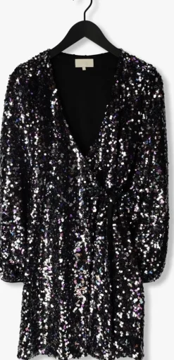 zwarte notre-v mini jurk nv-bing party dress