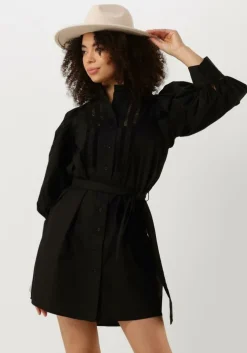 zwarte notre-v mini jurk nv-belize mini dress