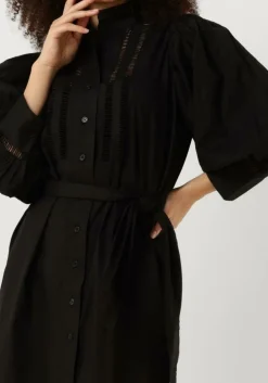 zwarte notre-v mini jurk nv-belize mini dress