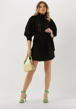 zwarte notre-v mini jurk nv-belize mini dress