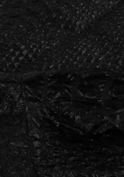 zwarte notre-v mini jurk nv-brigit mini dress