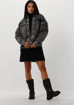 zwarte notre-v mini jurk nv-enith