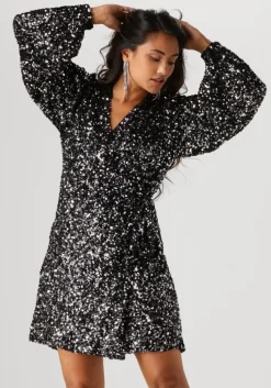 zwarte notre-v mini jurk nv-elena