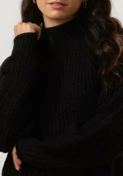 zwarte notre-v mini jurk nv-channa