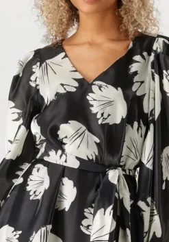 zwarte notre-v mini jurk nv-france