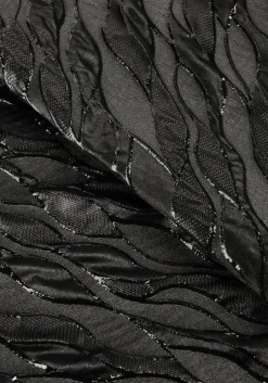 zwarte notre-v mini jurk nv-gilda