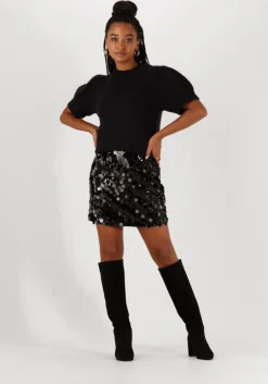 zwarte notre-v minirok nv-emerald