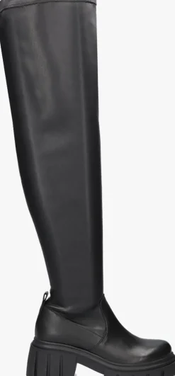 zwarte notre-v overknee laarzen 297009