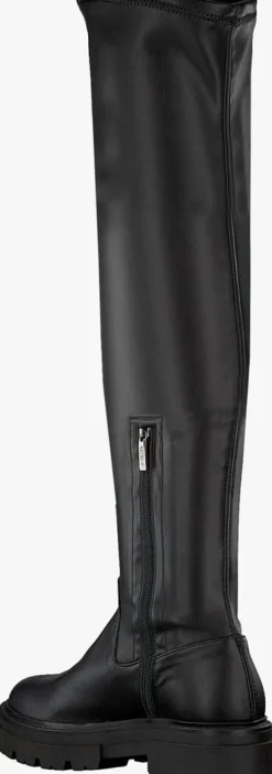 zwarte notre-v overknee laarzen 01-6100