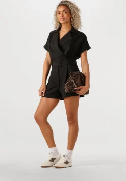 zwarte notre-v playsuits nv-fern